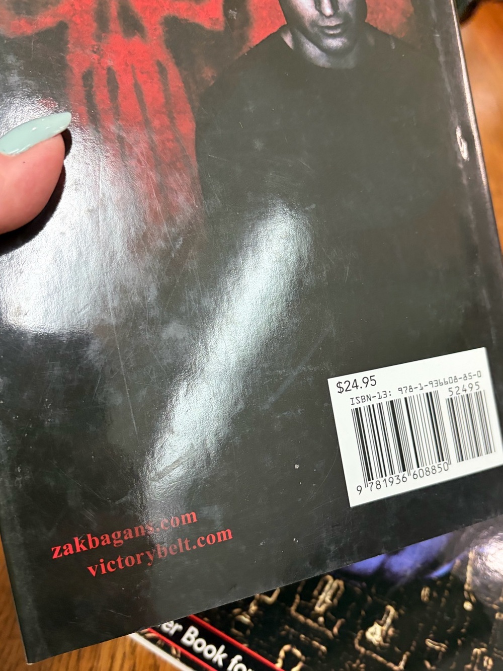 Lot of 2 Paranormal Books Zak Bagans Dark World Ghosts Washington Revisited - Picture 3 of 11
